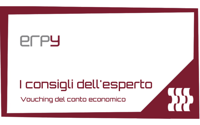Erpy pro tip #1: Vouching del conto economico
